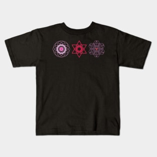 Sacred Geometry Kids T-Shirt